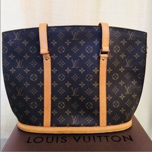 Louis Vuitton Dark Brown Monogram Tote